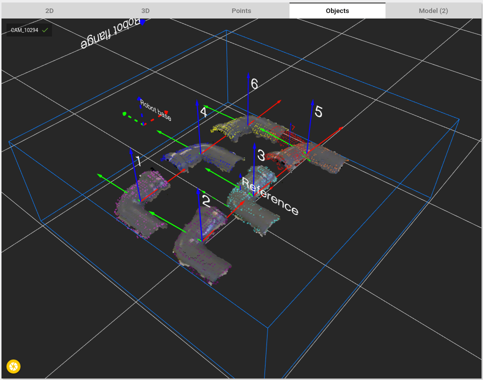 Accurate model matching with Pick-it Teach