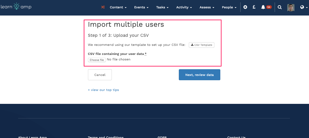 Import_multiple_users___Learn_Amp