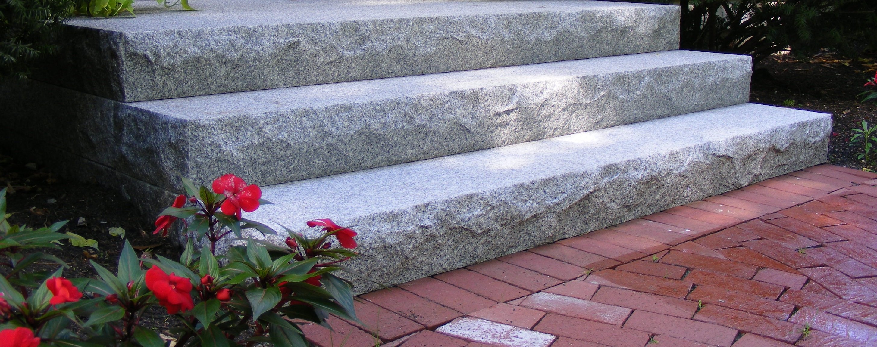 Transform A Door Into An Entrance How To Install Granite Entry Steps