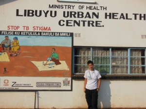 Linda's Sozialeinsatz in Sambia