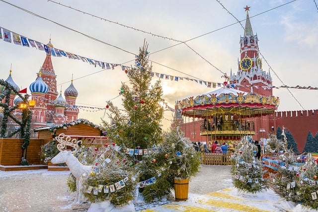 Russland-Weihnachten-Neujahr