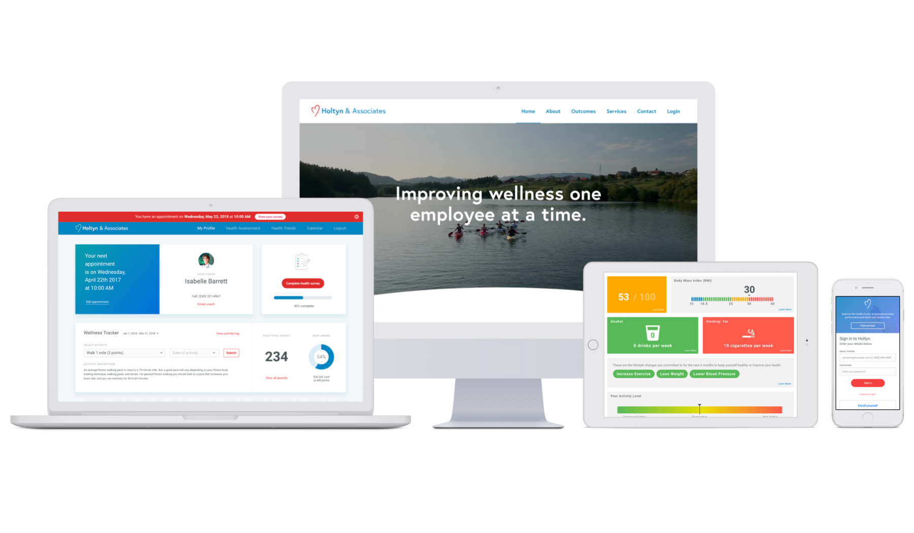 Custom Website Redesign Project for Holtyn Wellness | SPARK