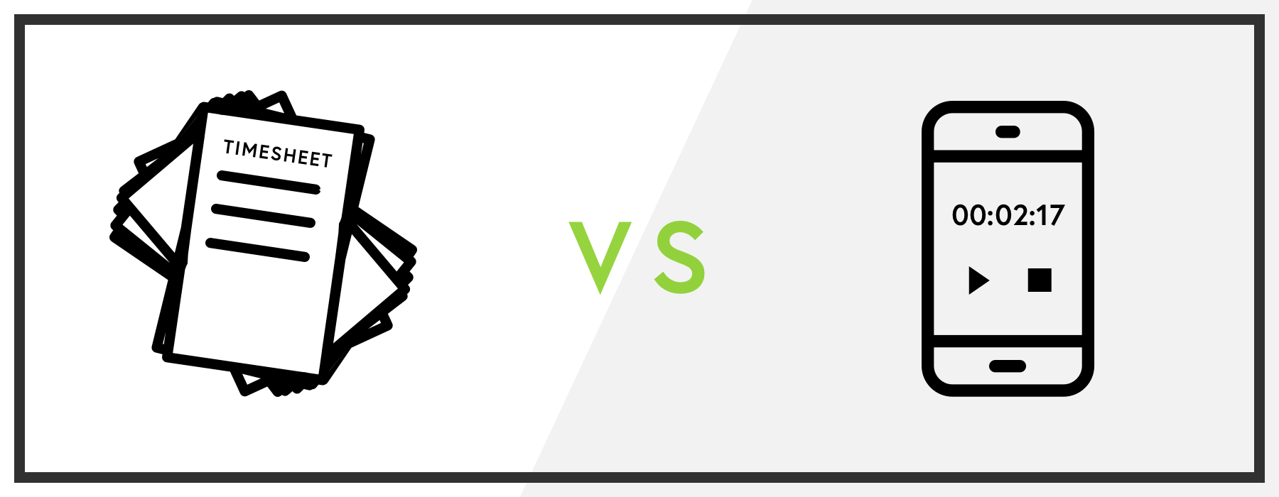 time tracking app versus timesheets | SPARK Insights