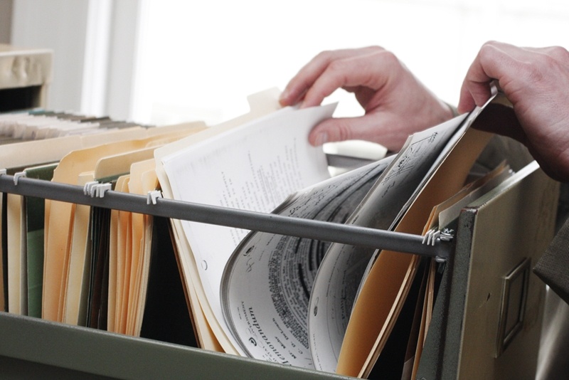 Keep your financial records on file for five years at the very least.