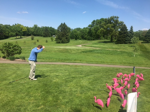 2017 Lakeville Chamber Golf Tournament - APPRO turns 30 flamingo game (8).jpg