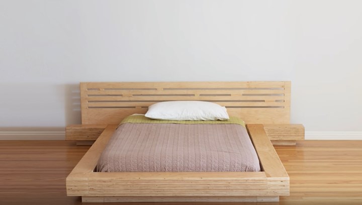 how thick plywood for bed?