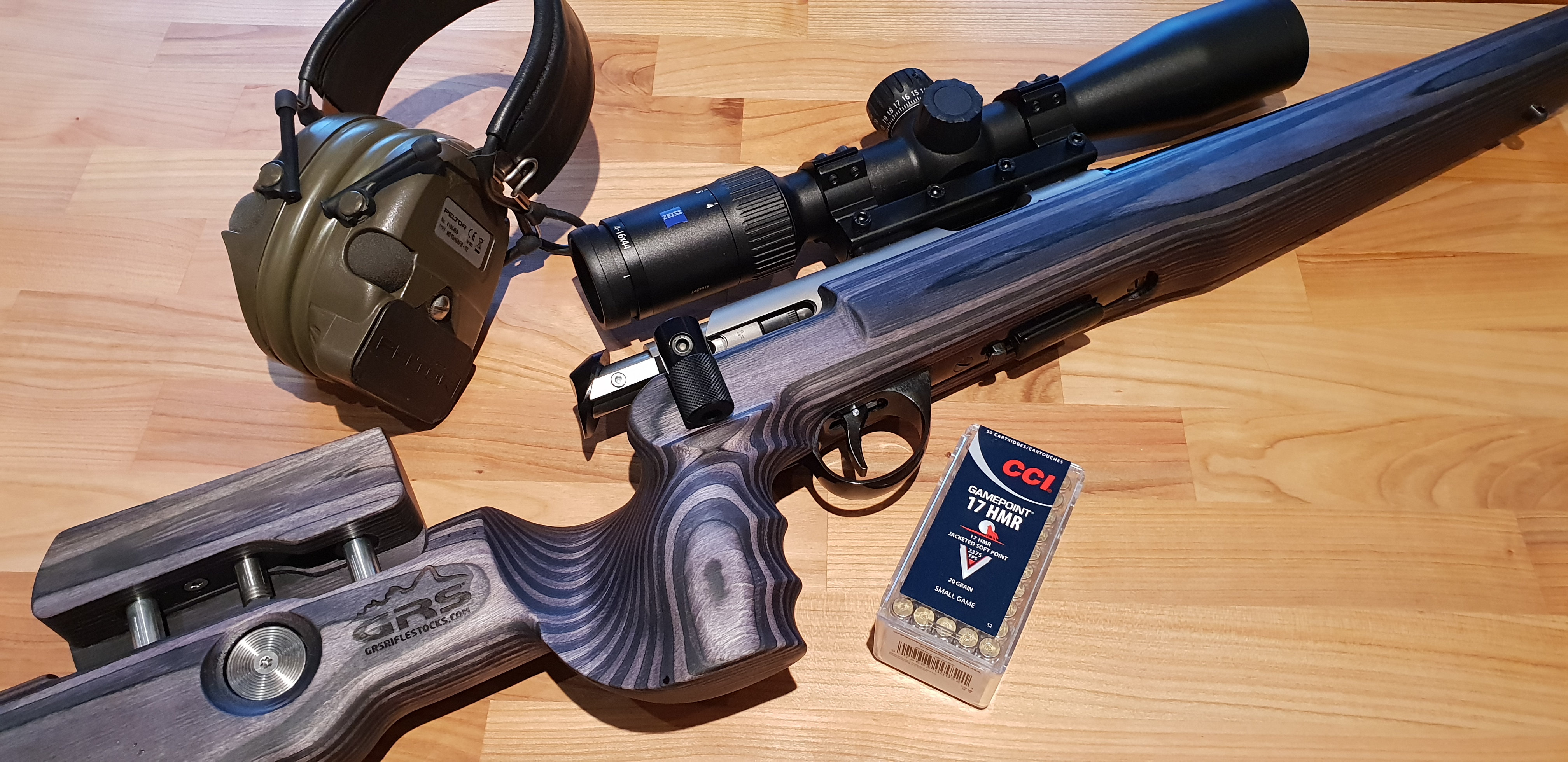 3. January 2019 GRS Ancshutz rifle