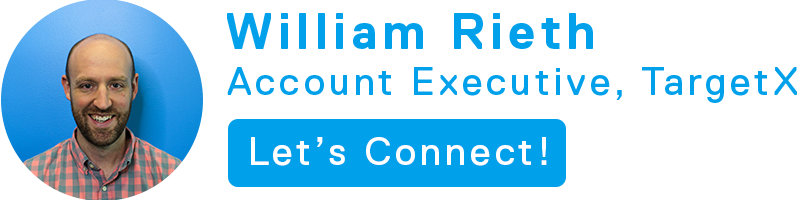 William Rieth, Account Executive at TargetX