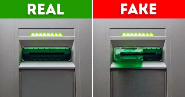 How to Identify an ATM Skimmer