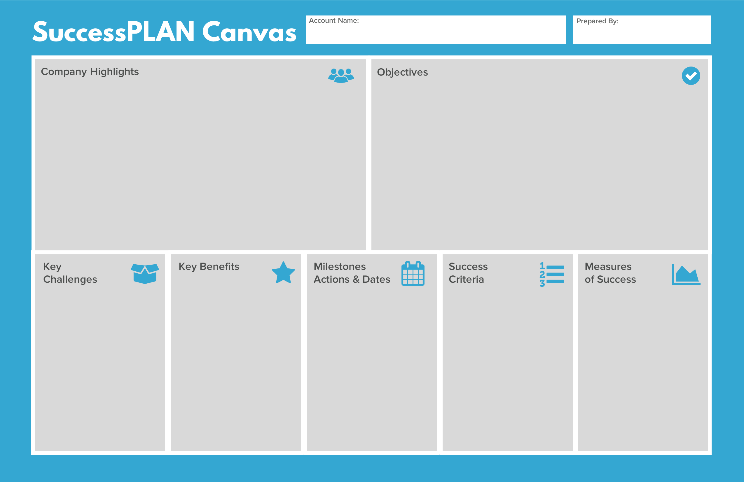 Customer Success Account Plan Template