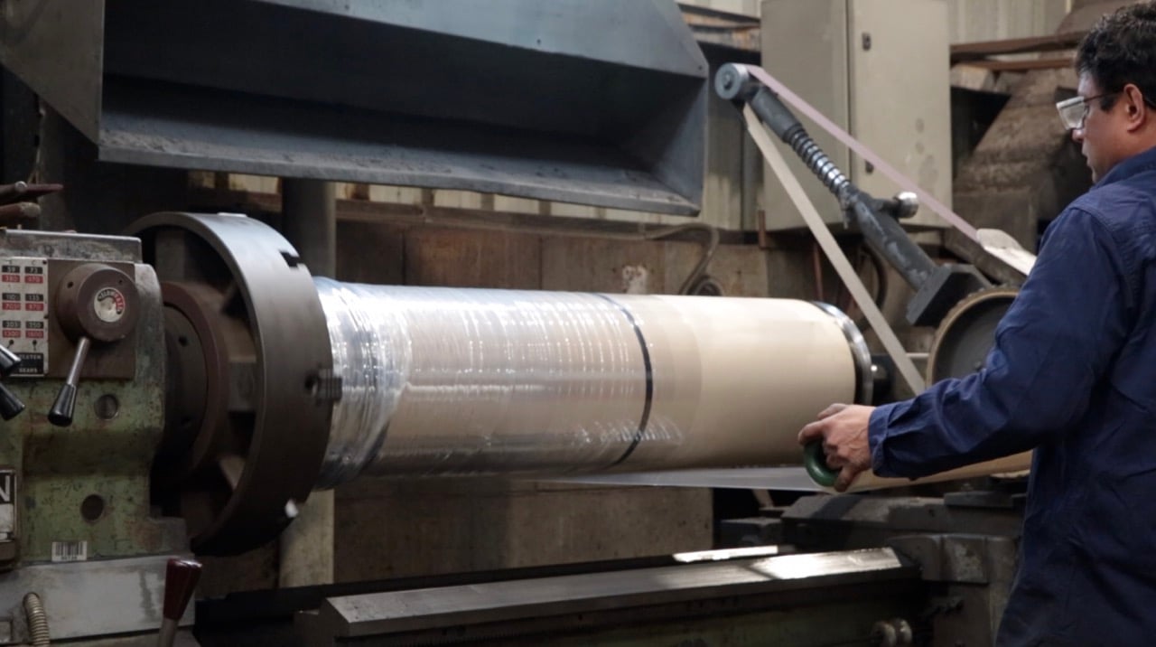 hard chrome plating wrapping