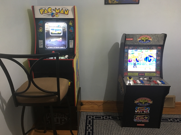 arcade1up in the home