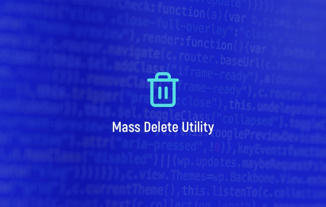 delete utility