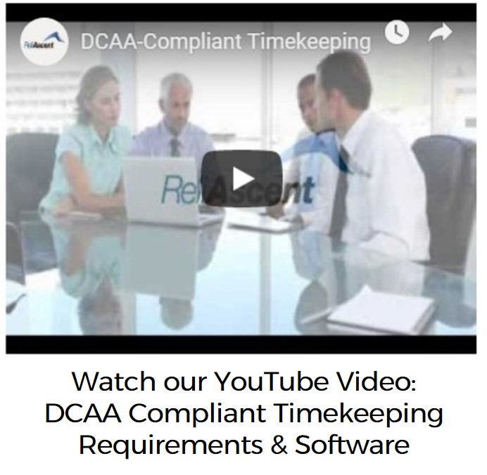 DCAA Compliant Timekeeping Systems