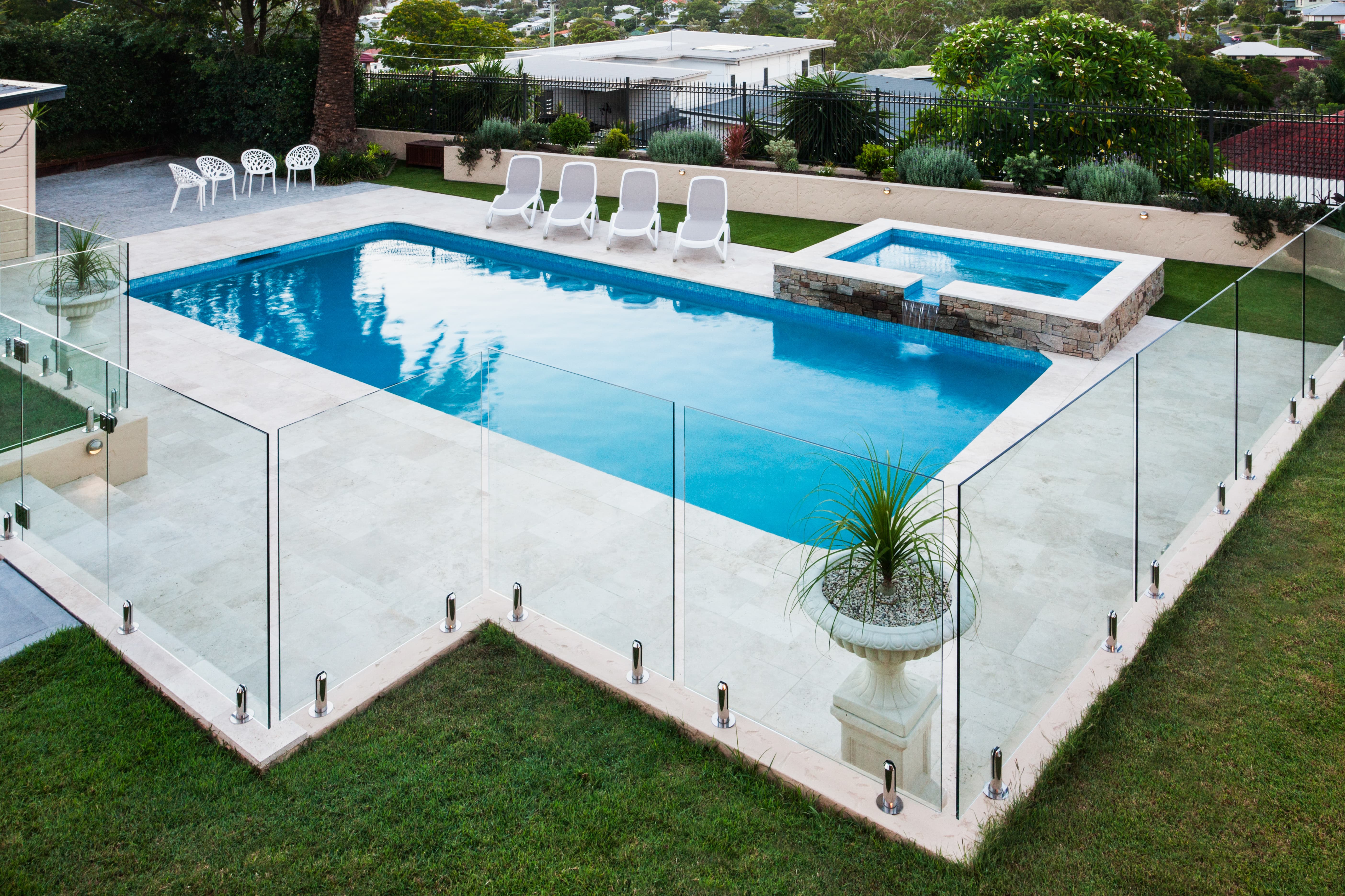 16 Pool Fence Ideas That Will Upgrade, Inground Pool Fence