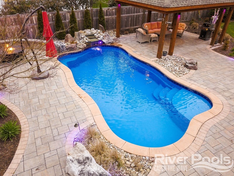 Inground Pool Coping Idea And Cost Guide, Coping Around A Pool