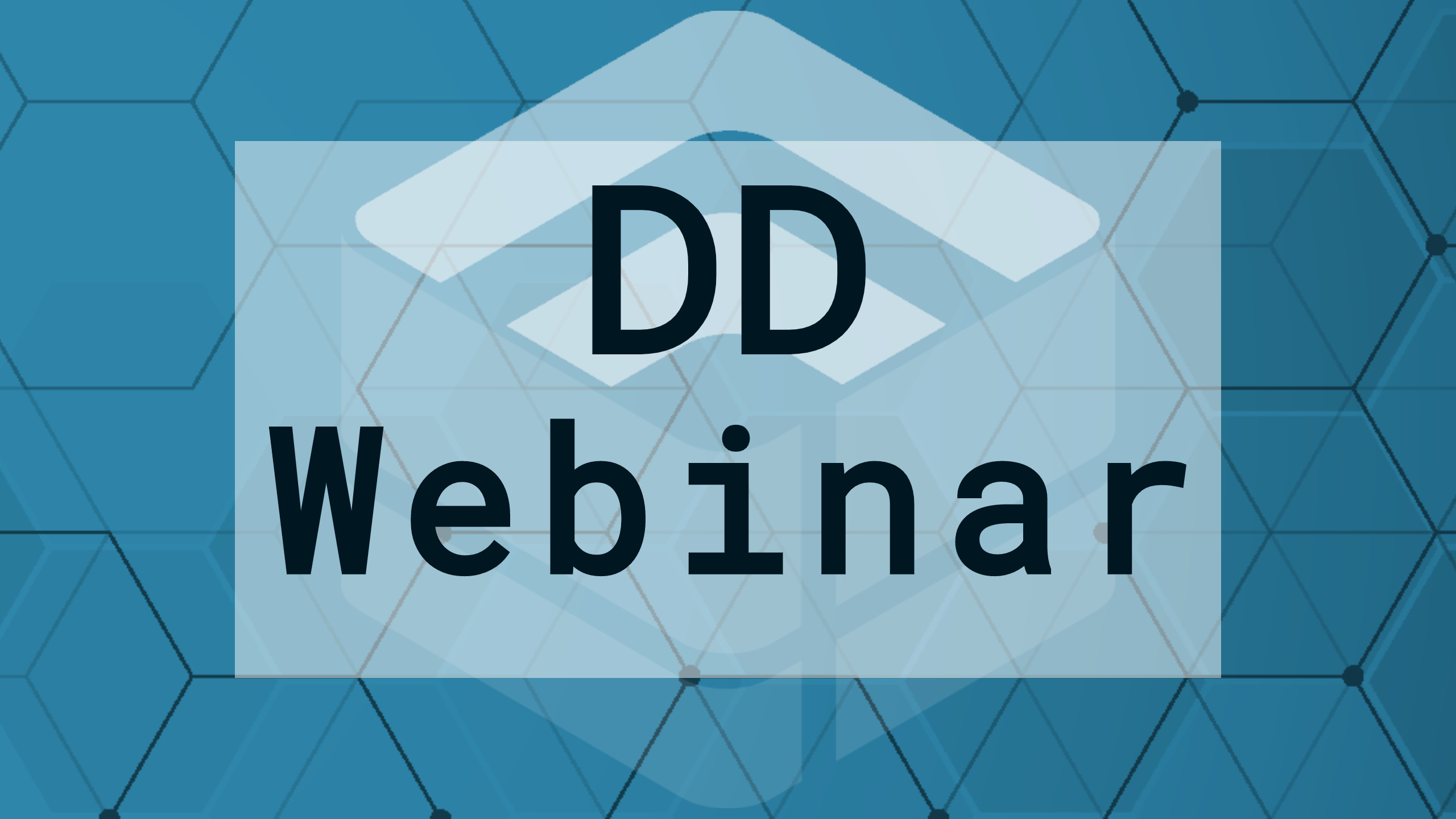 DD webinar icon