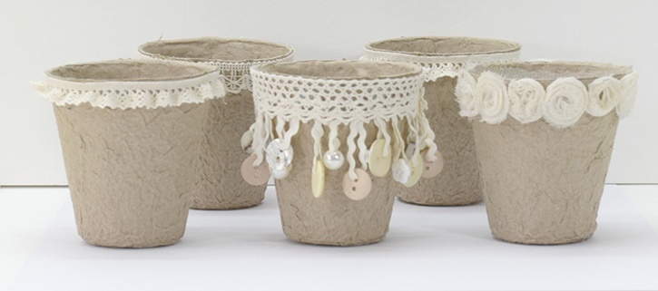 permanent-glue-dots-rustic-wedding-succulent-centerpieces-ribbon-around-pots.jpg