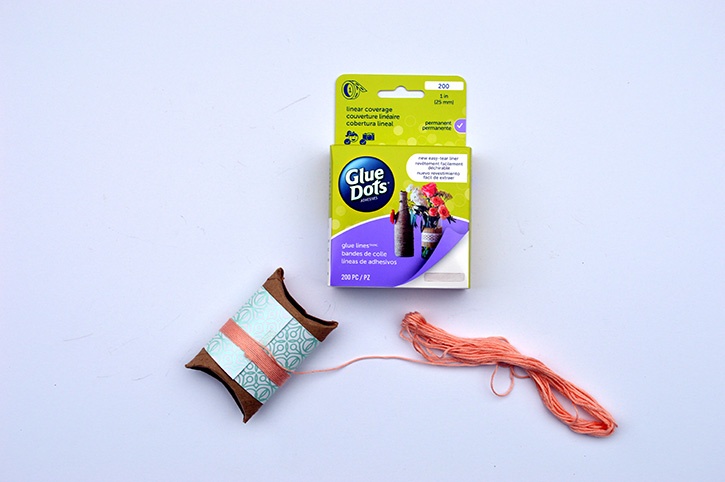 glue-dots-upcycled-pillow-boxes-patterned-paper-embroidery-floss.jpg