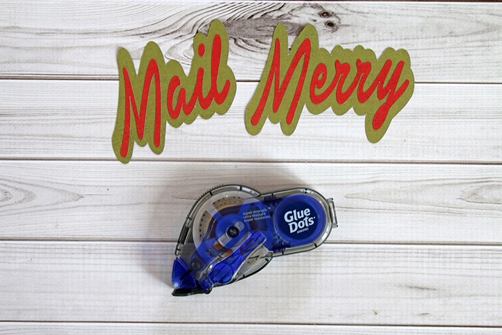 Glue-Dots-Chirstmas-Card-merry-mail