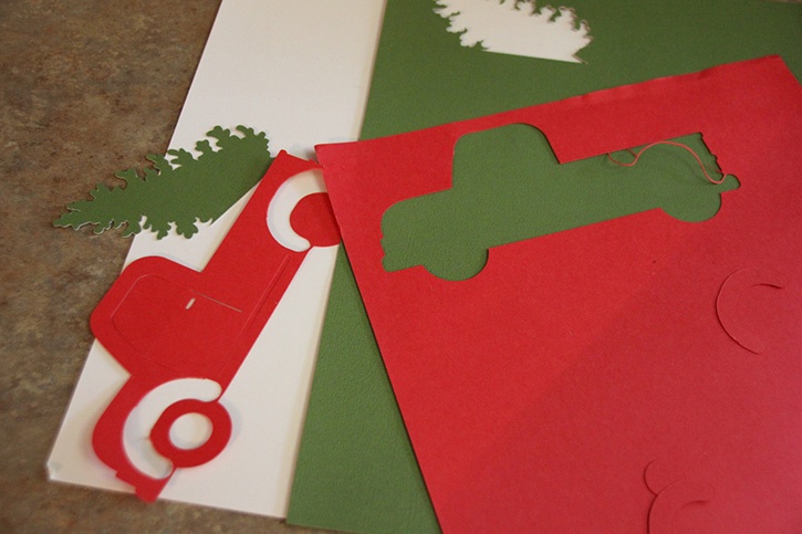 Glue-Dots-Christmas-crate-truck