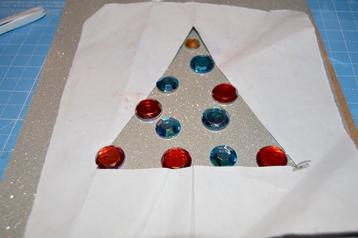 Glue-Dots-Glittering-Gem-Tree-apply