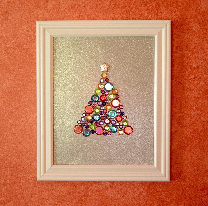 Glue-Dots-Glittering-Gem-Tree-finished