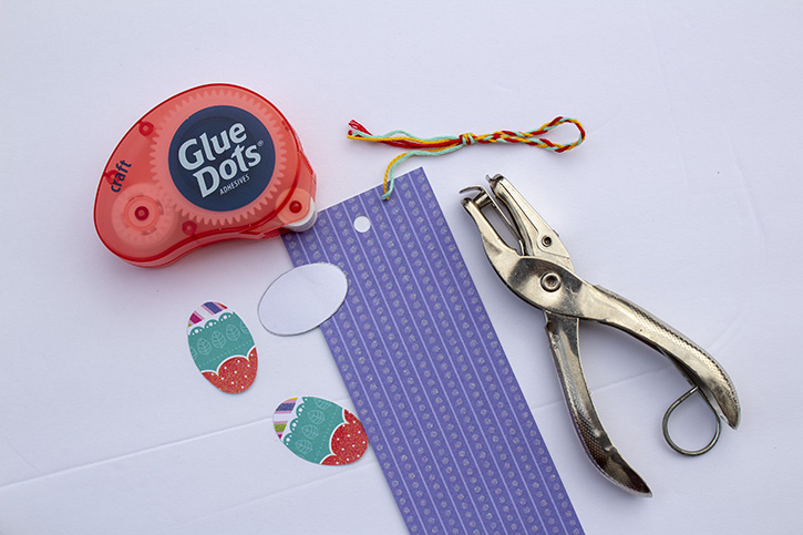 Glue-Dots-Easter-Bookmark-Card-craft