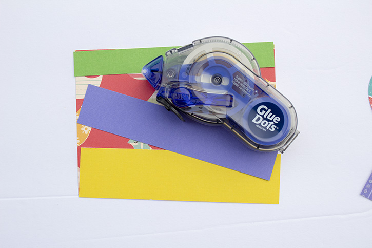 Glue-Dots-Easter-Bookmark-Card-paper-strips