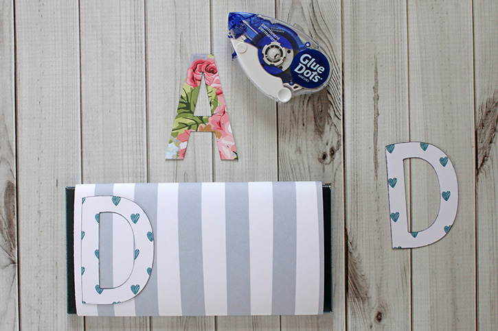 Glue-Dots-Candy-Bar-Wrapper-gluetape