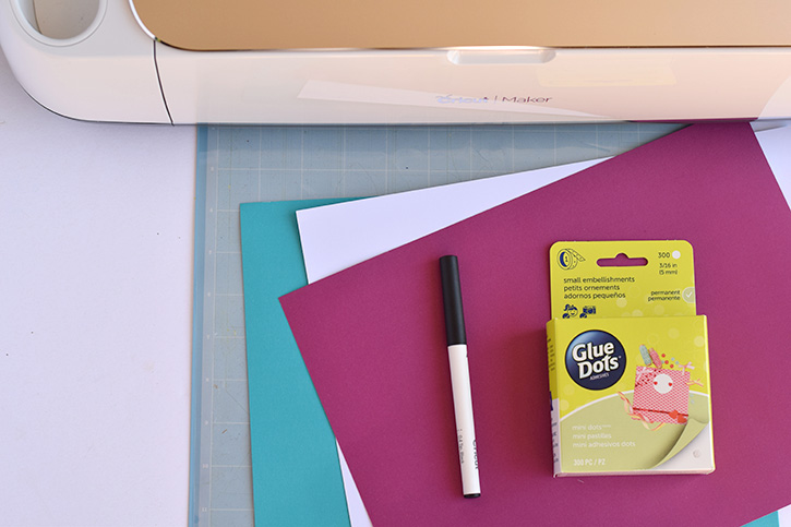 Glue-Dots-Mothers-Day-Bookmark-Supplies