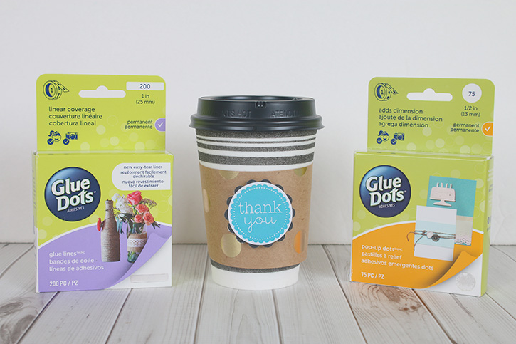 Glue-Dots-Thank-You-Coffee-finished