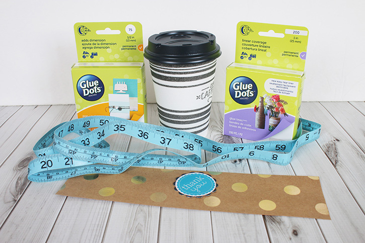 Glue-Dots-Thank-You-Coffee-supplies