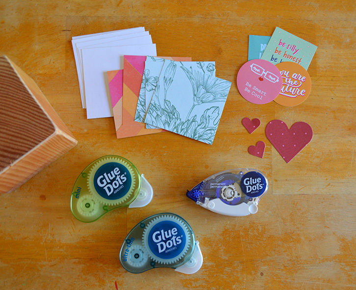 Glue-Dots-Mantra-Cube-supplies