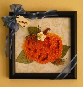 Dew Drop Pumpkin Decor