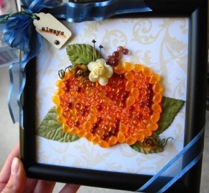 Dew Drop Pumpkin Frame