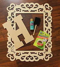 glue-dots-DIY-Decor-framed-letter-supplies