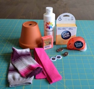 Snowman Flower Pot Supplies
