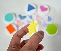 How to Make Foam Stamps with Glue Dots