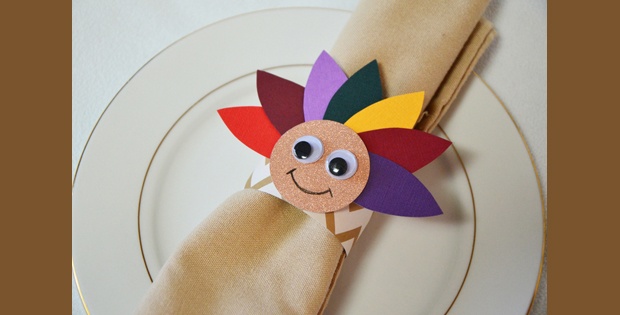 Thanksgiving Kids Table Napkin Ring 
