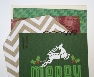 Merry Christmas Card - Top Detail