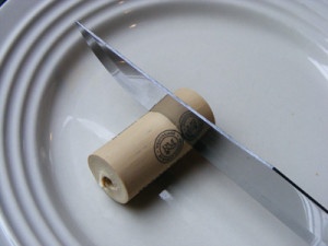 Cutting Cork for Ombre Cork Board
