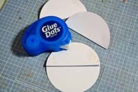 glue-dots-pumpkin-place-settings-process