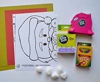 glue-dots-santa-advent-calendar-supplies