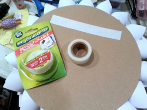 Spring Wreath Home Decor with HybrBond Mounting Tape