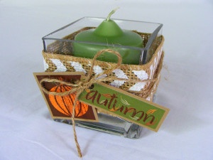 Glue Dots Thanksgiving Votive