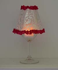 glue-dots-wine-glass-tealight-finished