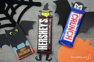 Halloween Candy Bar Wrappers from CherylStyle