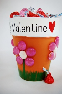 My Valentine - Valentine's Day Flower Pot
