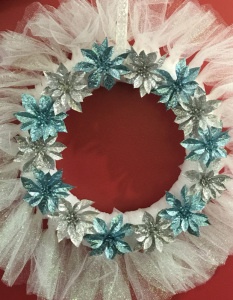 Glue Dots Winter Wreath